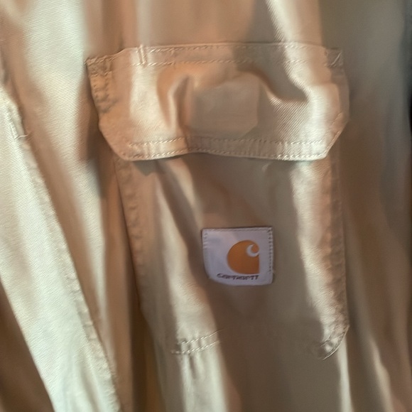 Carhartt Men’s Rugged Flex Canvas Coveralls Large - Picture 9 of 12